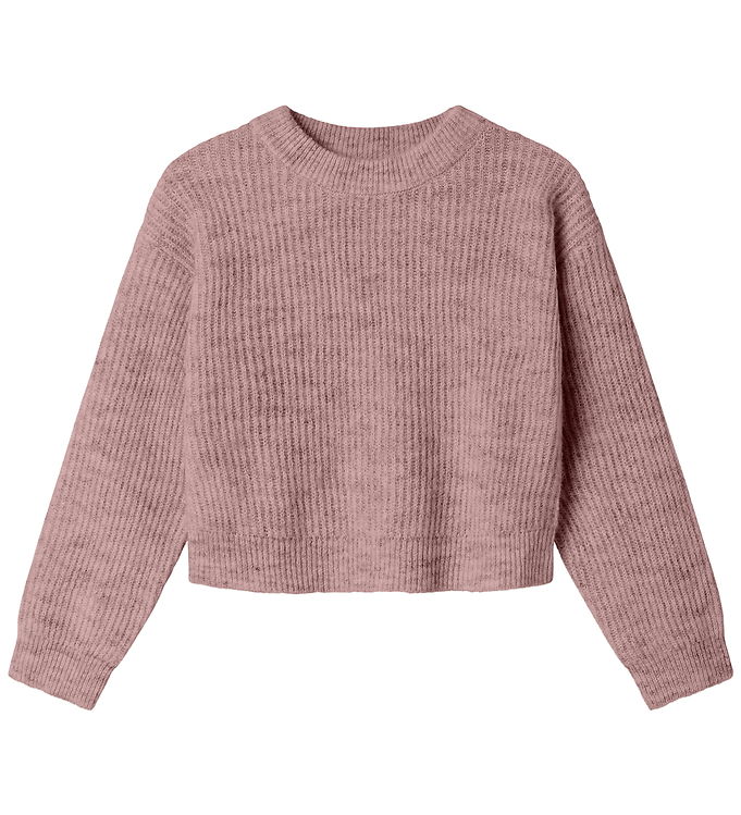 Name It Bluse - Strik - NkfHolly - Boxy - Deauville Mauve