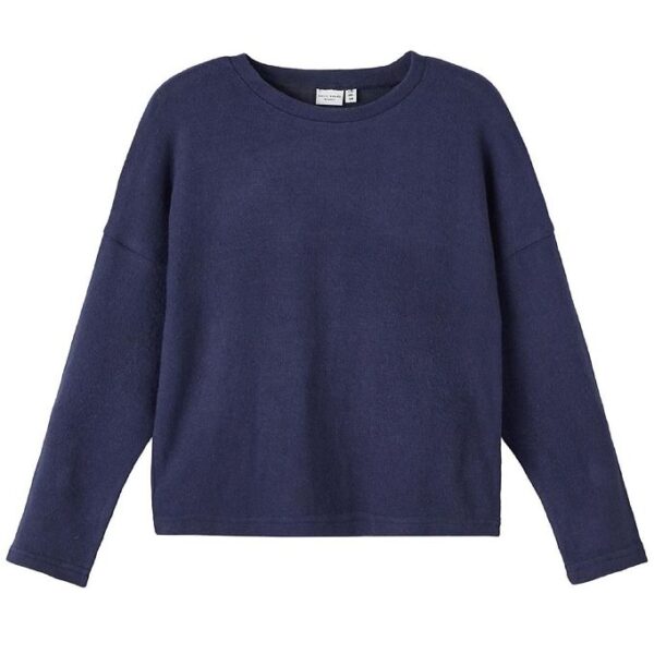 Name It Bluse - Strik - Noos - NkfVicti - Dark Sapphire