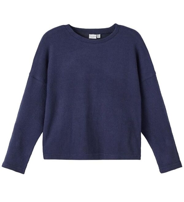 Name It Bluse - Strik - Noos - NkfVicti - Dark Sapphire Name It Bluse - Strik - Noos - NkfVicti - Dark Sapphire