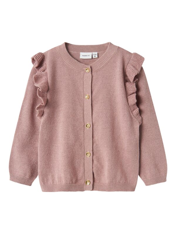 Name It Fabinne Strik Cardigan - Deauville Mauve - 86 cm