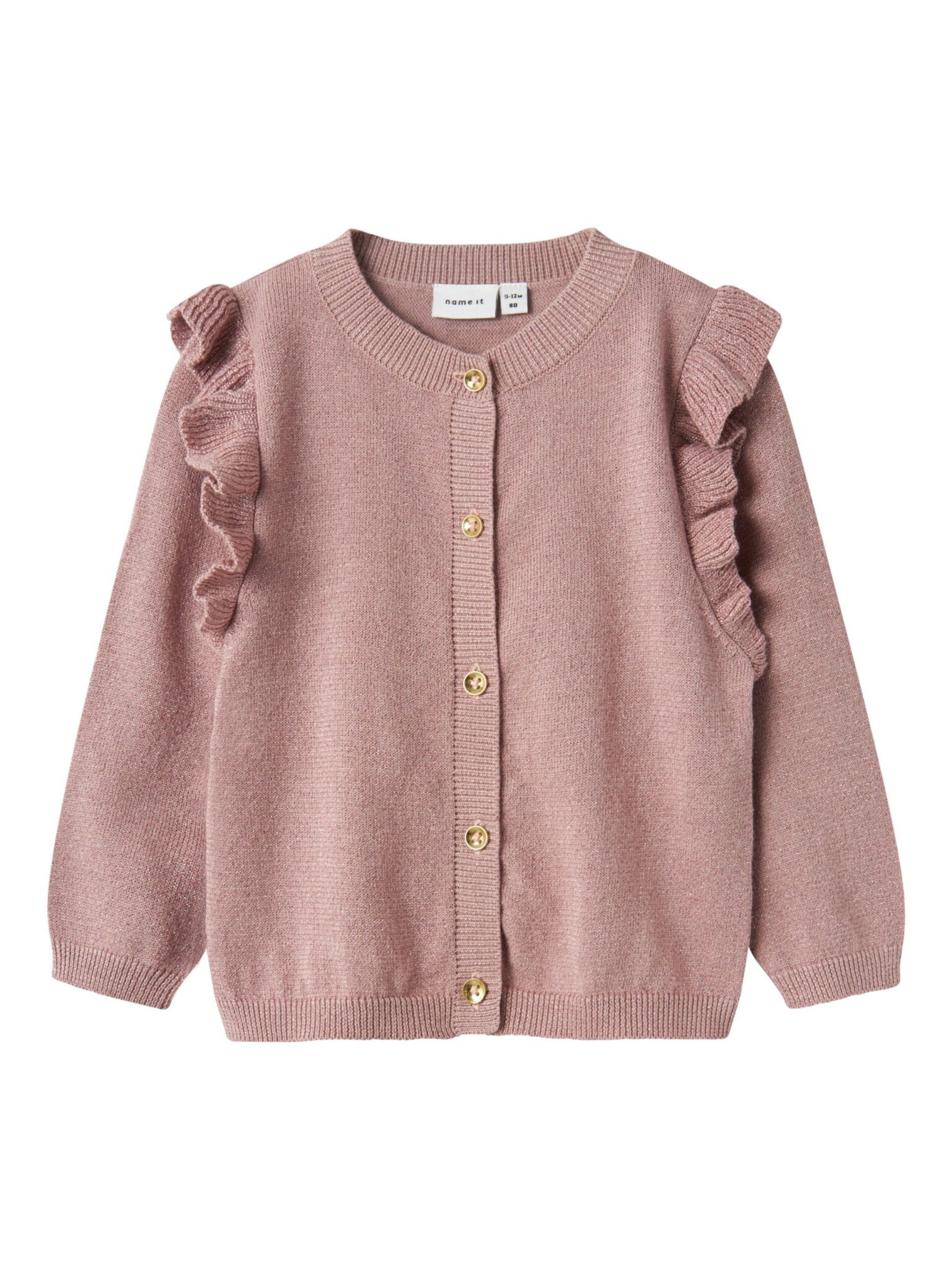 Name It Fabinne Strik Cardigan - Deauville Mauve - 86 cm Name It Fabinne Strik Cardigan - Deauville Mauve - 86 cm