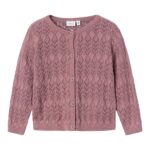 Name It Fhipil Strik Cardigan - Nostalgia Rose - 86 cm