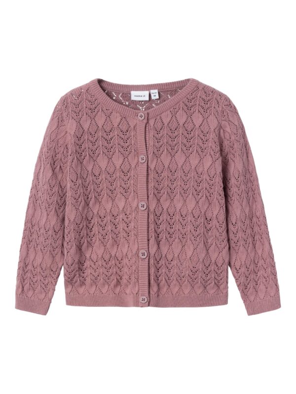 Name It Fhipil Strik Cardigan - Nostalgia Rose - 86 cm Name It Fhipil Strik Cardigan - Nostalgia Rose - 86 cm
