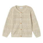 Name It Fhipil Strik Cardigan - Peyote Melange - 86 cm