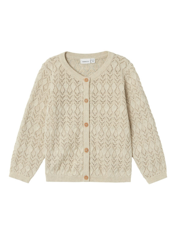 Name It Fhipil Strik Cardigan - Peyote Melange - 86 cm Name It Fhipil Strik Cardigan - Peyote Melange - 86 cm