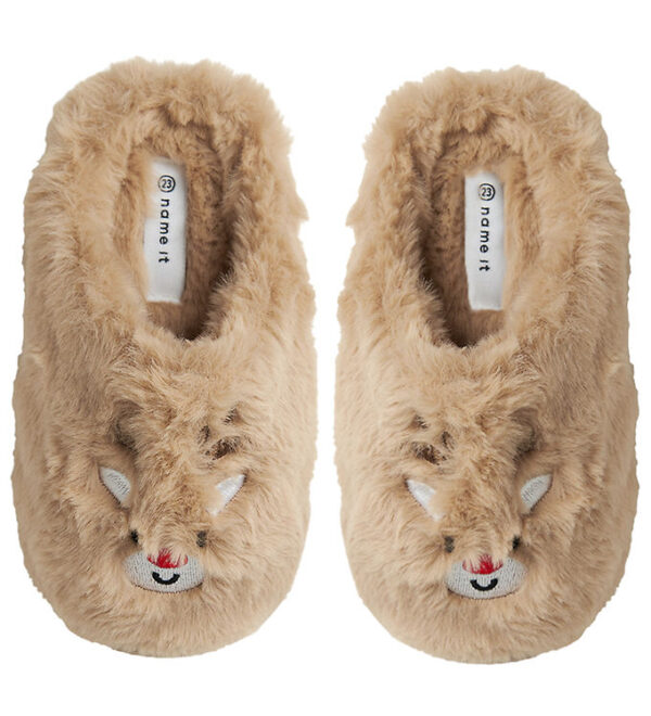 Name It Hjemmesko - NmnReindeer - Oxford Tan/Reindeer