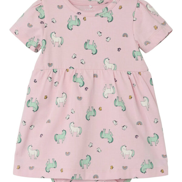 Name It Jennia Bodydress - Parfait Pink - 56 cm