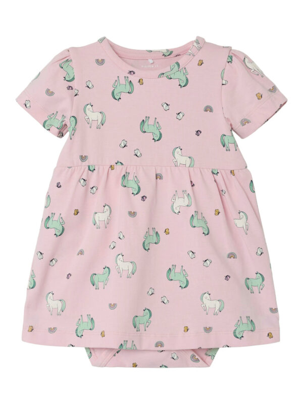 Name It Jennia Bodydress - Parfait Pink - 56 cm