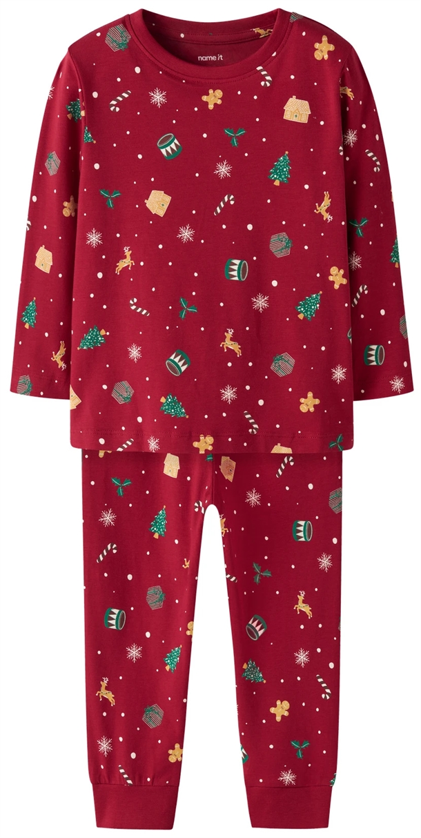 Name It Julenattøj - Vismas - Jester Red Xmas AOP Red Name It Julenattøj - Vismas - Jester Red Xmas AOP Red