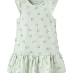 Name It Kjole - NmfVida - Pale Aqua/Sea Shells Green