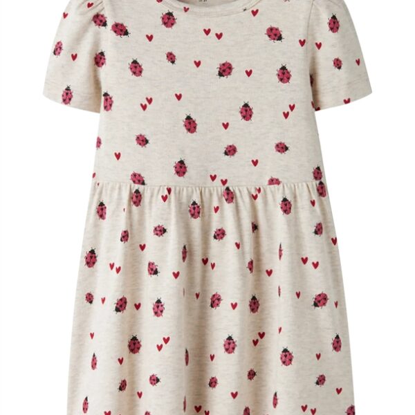 Name It Kjole - nmfHaline - Mariehøne - Peyote Melange