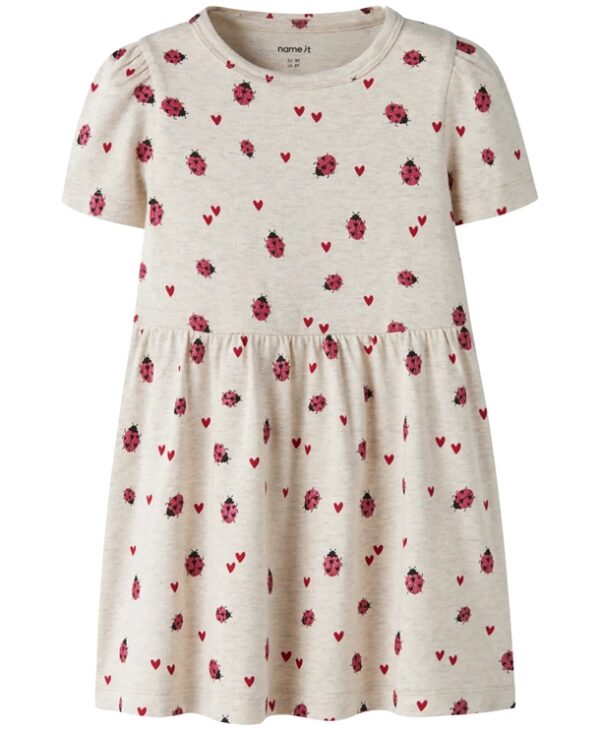 Name It Kjole - nmfHaline - Mariehøne - Peyote Melange