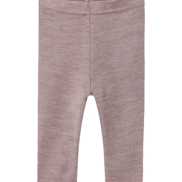 Name It Leggings - Noos - Uld - NbfWang - Purple Dove