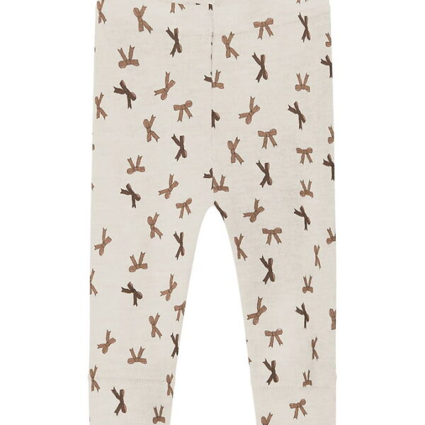 Name It Leggings - Uld - NbfWang - Snow White/Bows
