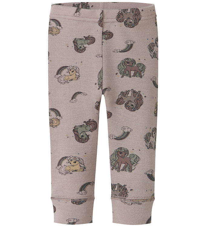 Name It Leggings - Uld - NbfWillit - Shadow Gray/Unicorn