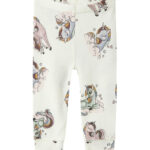 Name It Leggings - Uld - NbfWillitus - Snow White m. Enhjørninge