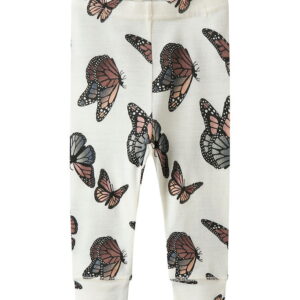 Name It Leggings - Uld - NbfWillitus - Snow White/Butterfly