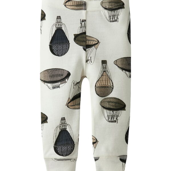 Name It Leggings - Uld - NbmWillitus - Snow White/Air Balloon