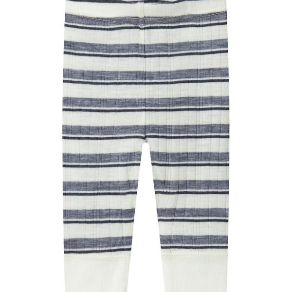 Name It Leggings - Uld - Noos - NbmWang - Folkstone Gray/Snow wh