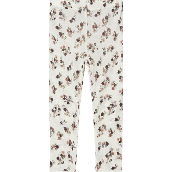 Name It Leggings - Uld - Noos - NmfWang - Snow White m. Hulmøns