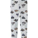 Name It Leggings - Uld - Noos - NmmWang - Gray Dawn m. Biler