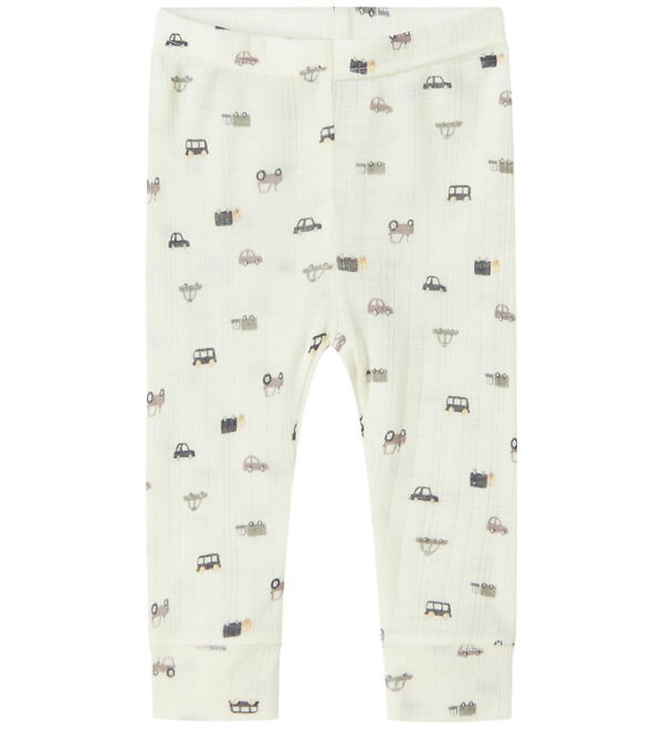 Name It Leggings - Uld - Rib - Noos - NbmWang - Snow White/Small Name It Leggings - Uld - Rib - Noos - NbmWang - Snow White/Small