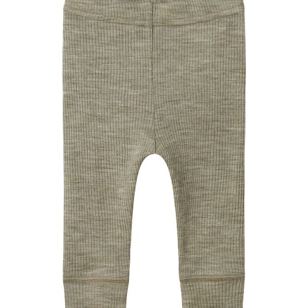 Name It Leggings - Uld - Rib - Noos - NbnWax - Dried Sage