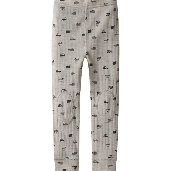 Name It Leggings - Uld - Rib - Noos - NmmWang - Nacreous Cloud/S