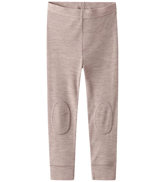 Name It Leggings - Uld - Rib - Noos - NmnWax - Shadow Gray