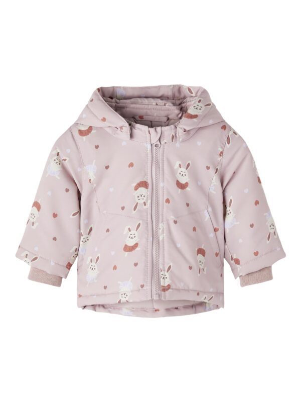 Name It Maxi Rabbit Jacket - Keepsake Lilac - 56