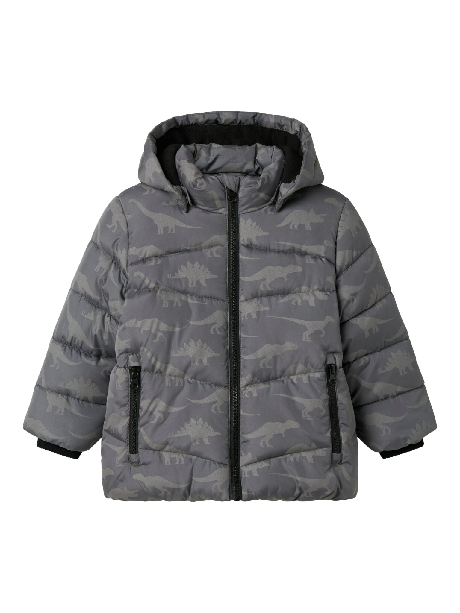 Name It Mosan Puffer Jacket - Poppy Seed - 86 cm