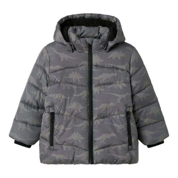 Name It Mosan Puffer Jacket - Poppy Seed - 86 cm