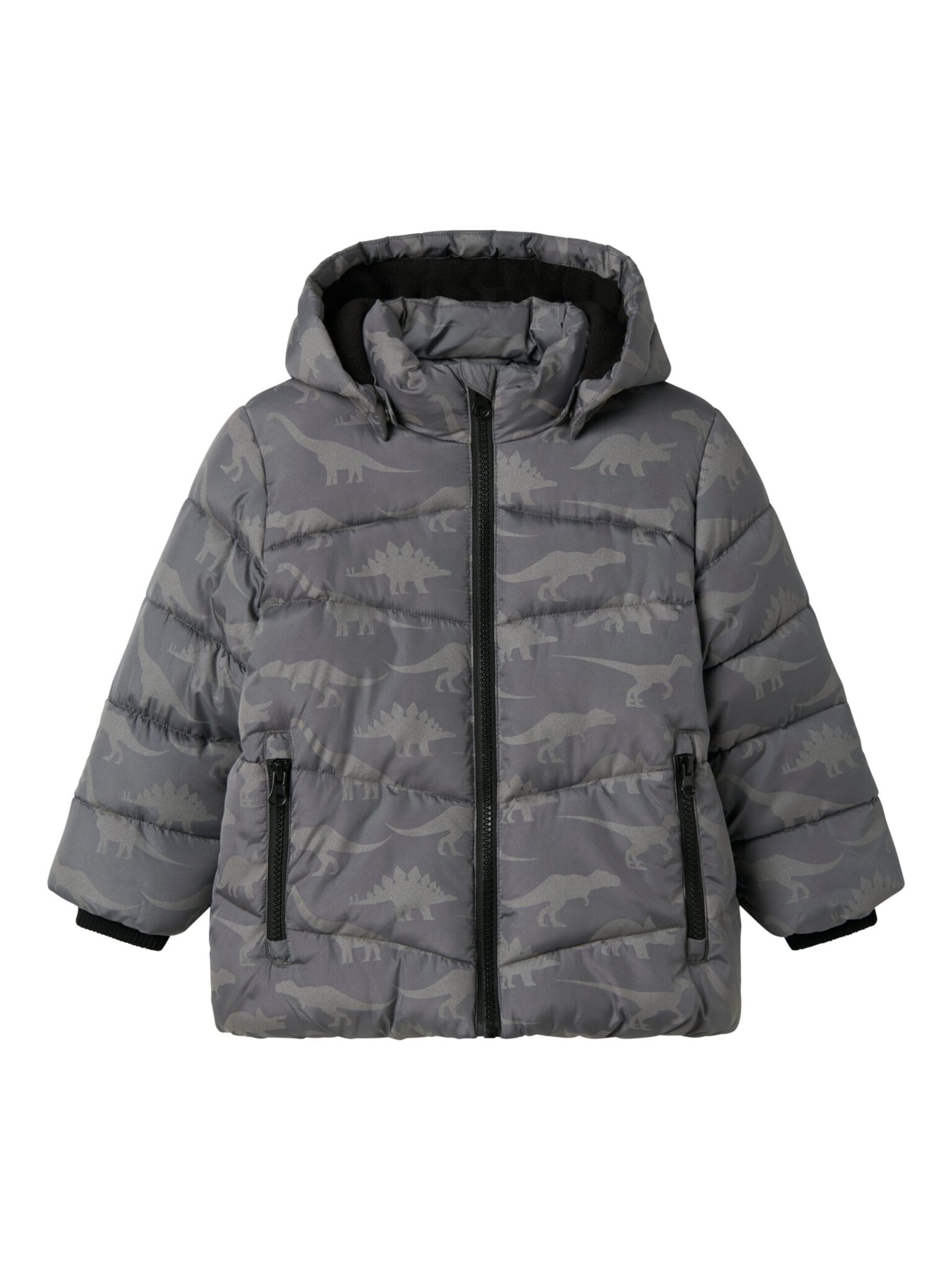 Name It Mosan Puffer Jacket - Poppy Seed - 86 cm