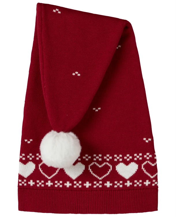 Name It Nissehue - Nmnrismas - Jester Red Hearts Name It Nissehue - Nmnrismas - Jester Red Hearts