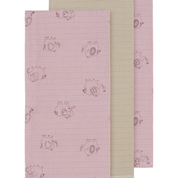 Name It Ohappy Stofbleer 3 pak - Burnished Lilac