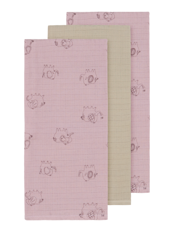 Name It Ohappy Stofbleer 3 pak - Burnished Lilac Name It Ohappy Stofbleer 3 pak - Burnished Lilac