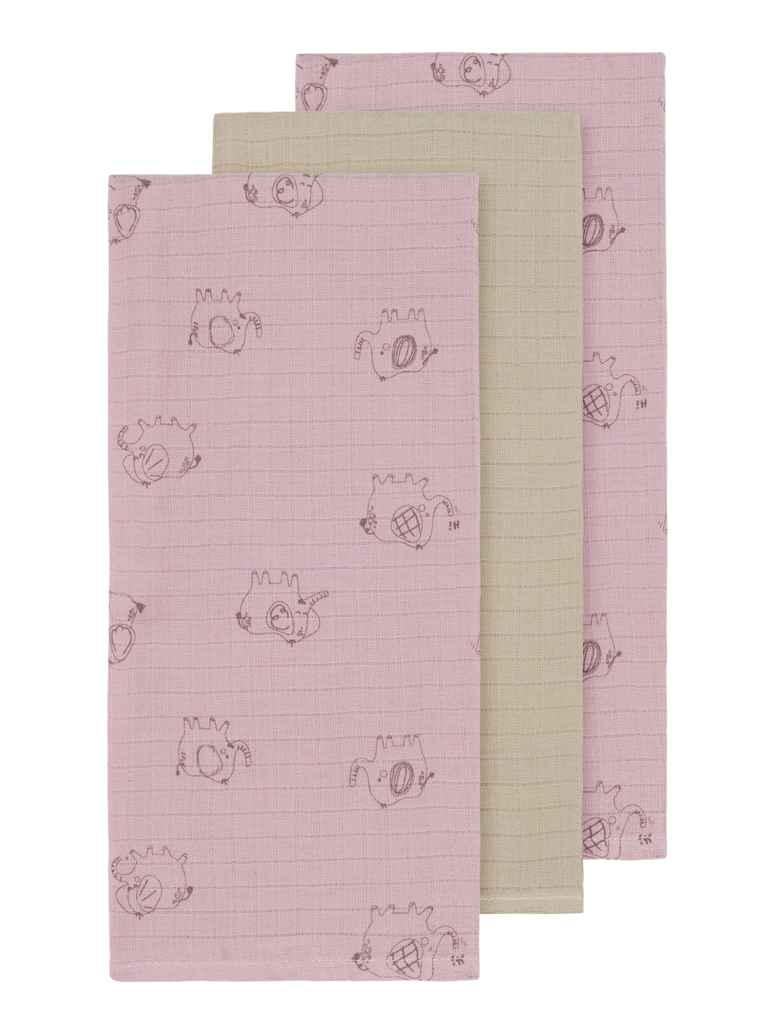 Name It Ohappy Stofbleer 3 pak - Burnished Lilac Name It Ohappy Stofbleer 3 pak - Burnished Lilac