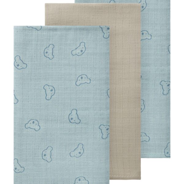 Name It Ohappy Stofbleer 3 pak - Celestial Blue