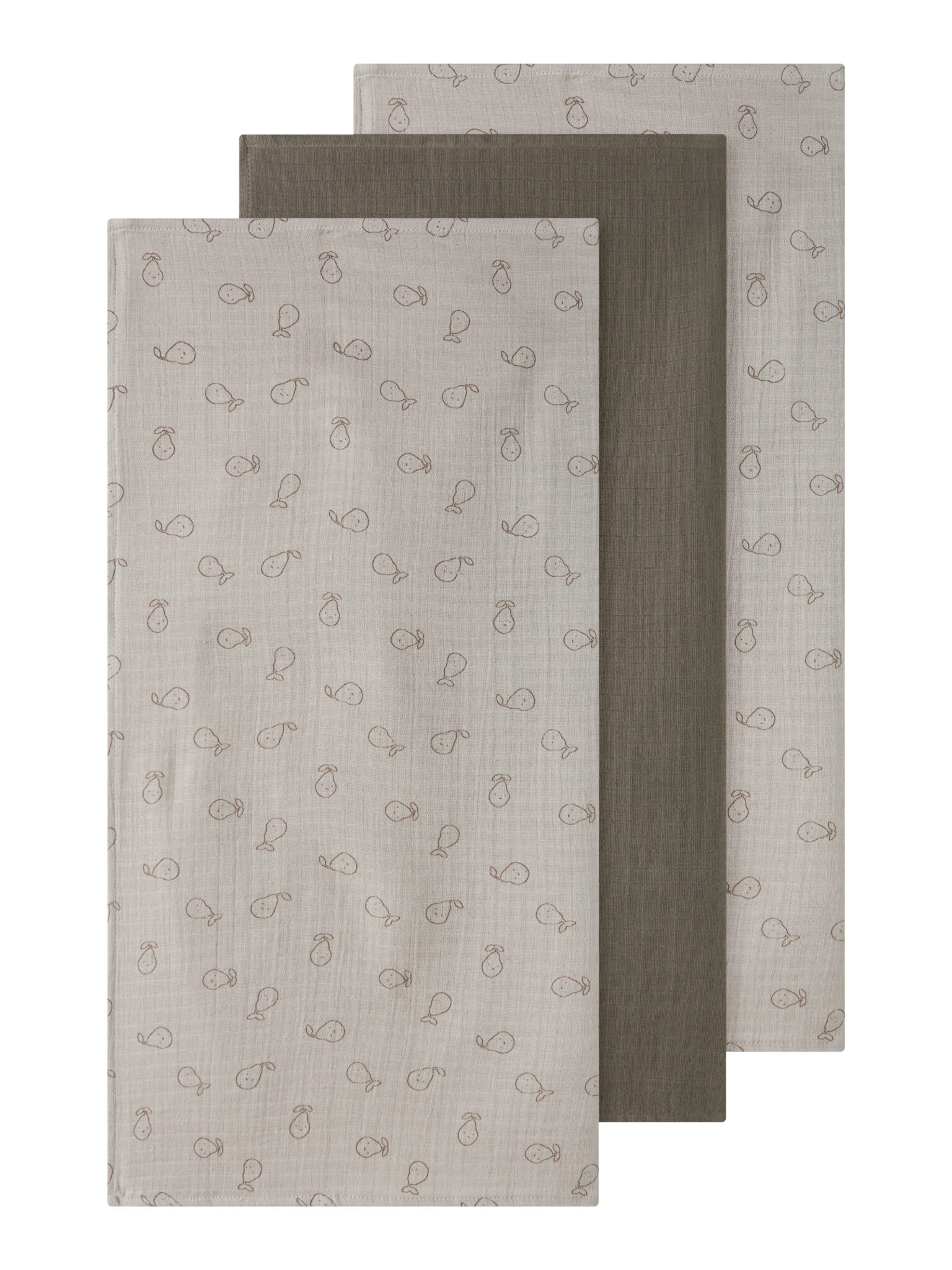 Name It Ohappy Stofbleer 3 pak - Chateau Gray Name It Ohappy Stofbleer 3 pak - Chateau Gray