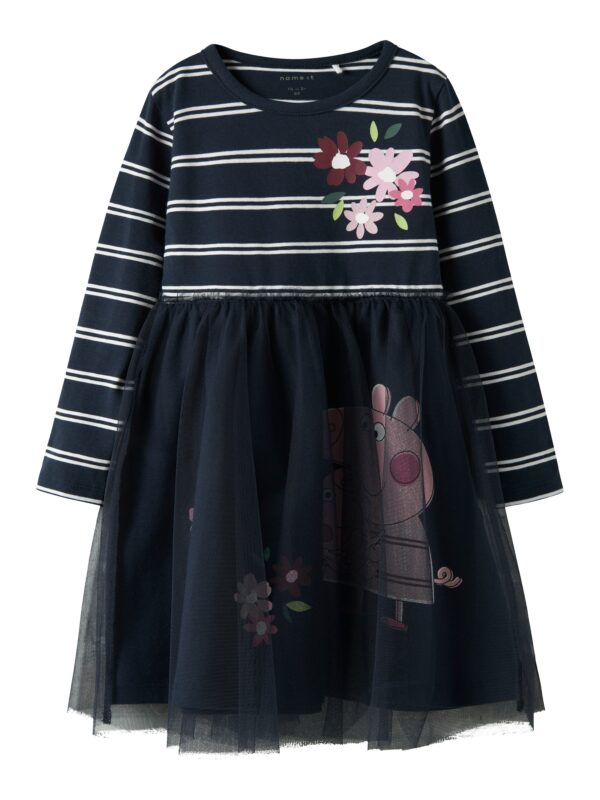 Name It Orini Gurli Gris Tulle Dress - Navy Blazer - 92 cm