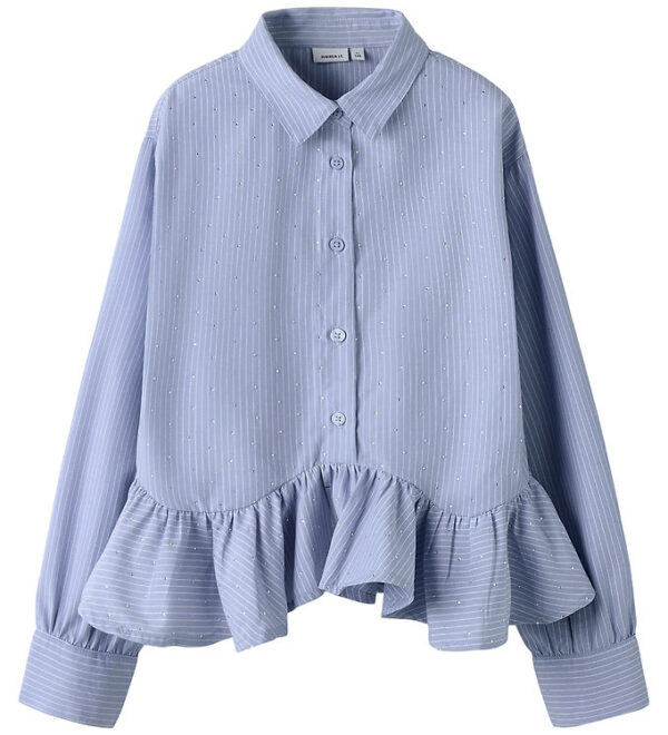 Name It Skjorte - NkfFloritta - Purple Impression