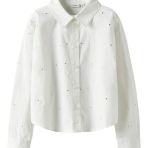 Name It Skjorte - NkfRhing - Bright White/All-Over