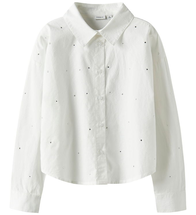 Name It Skjorte - NkfRhing - Bright White/All-Over Name It Skjorte - NkfRhing - Bright White/All-Over