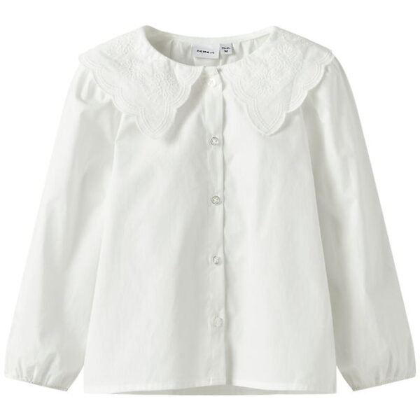 Name It Skjorte - NmfRollaring - Bright White