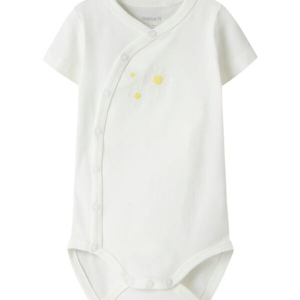 Name It Slå-om Body k/æ - NbfVubie - Cloud Dancer/Daisy
