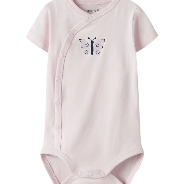 Name It Slå-om Body k/æ - NbfVubie - Cradle Pink/Butterfly