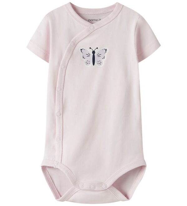 Name It Slå-om Body k/æ - NbfVubie - Cradle Pink/Butterfly