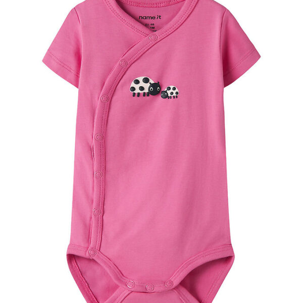 Name It Slå-om Body k/æ - NbfVubie - Strawberry Moon/Ladybug