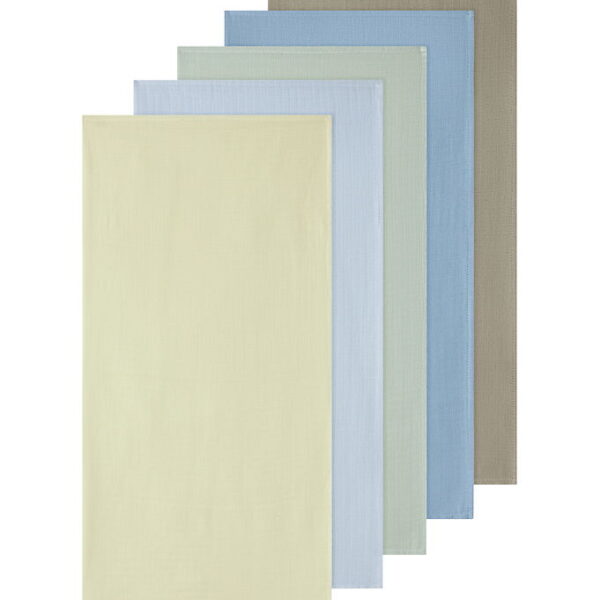 Name It Stofbleer - Musselin - NbnOhappy - 5-pak - Ancient Water