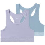 Name It Toppe - Noos - NkfShort - 2-pak - Lilla/Blå